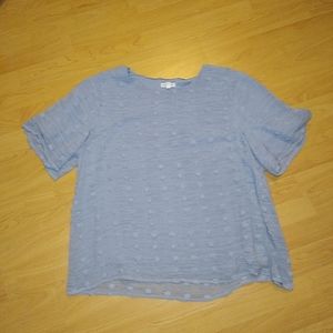Pale Blue Chic Soul Shirt - Size 1XL